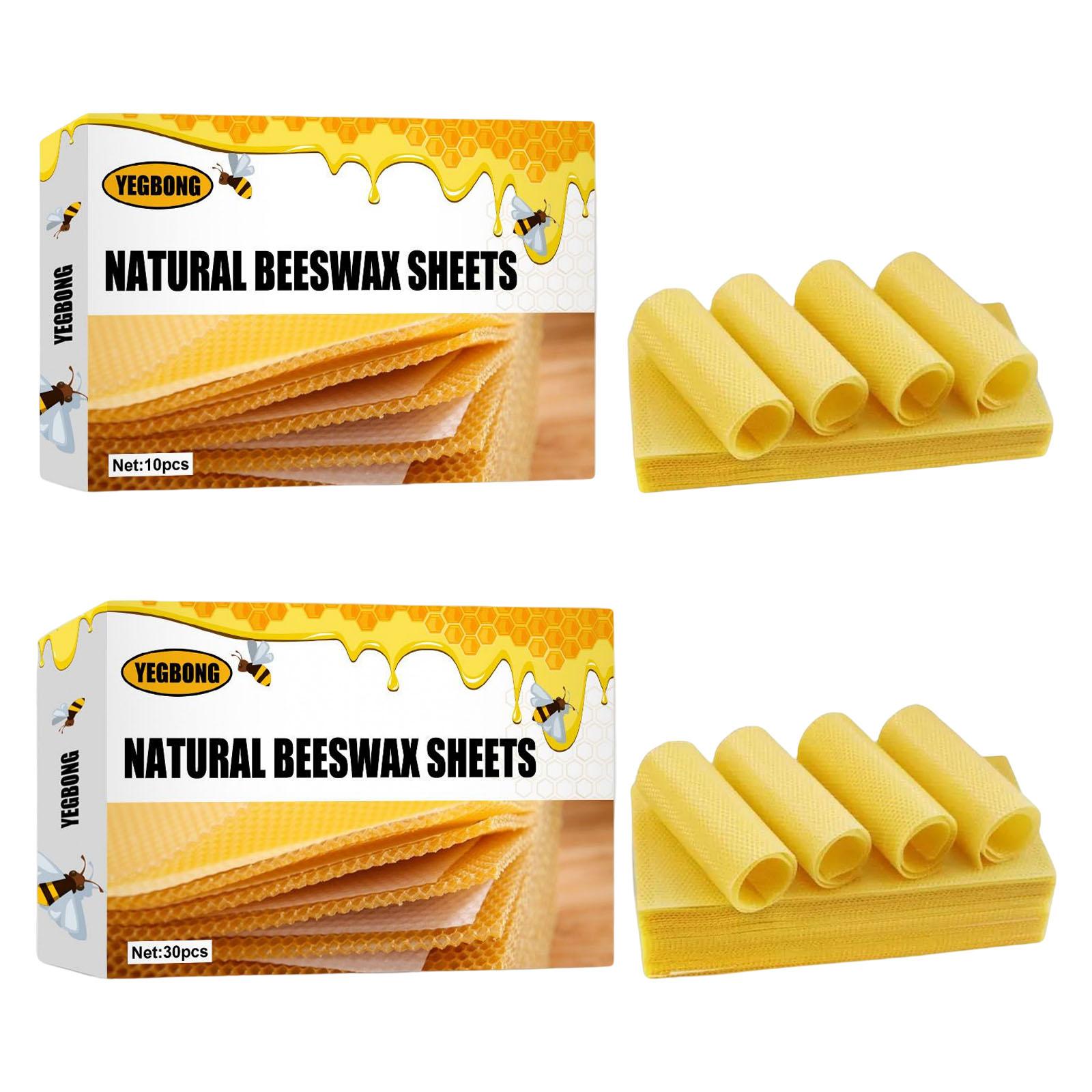 Candle Making Wax - Hojas de cera de abejas, hojas