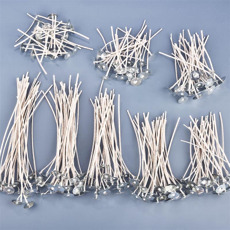Candle Making Wax - Mechas de vela de 30 piezas,