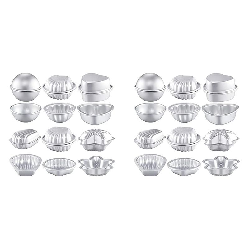 Candle Making Bath - ABKS-24 Piezas, 6 Formas, Moldes para