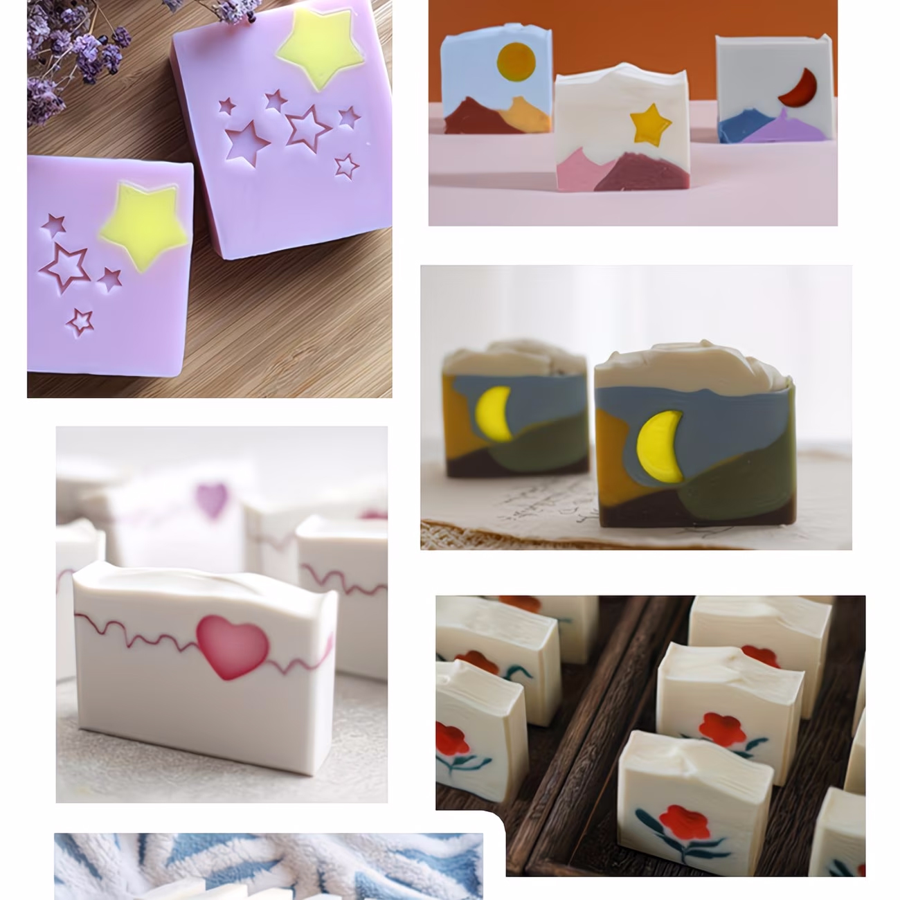 Candle Making Youtube - Molde de silicona con formas de