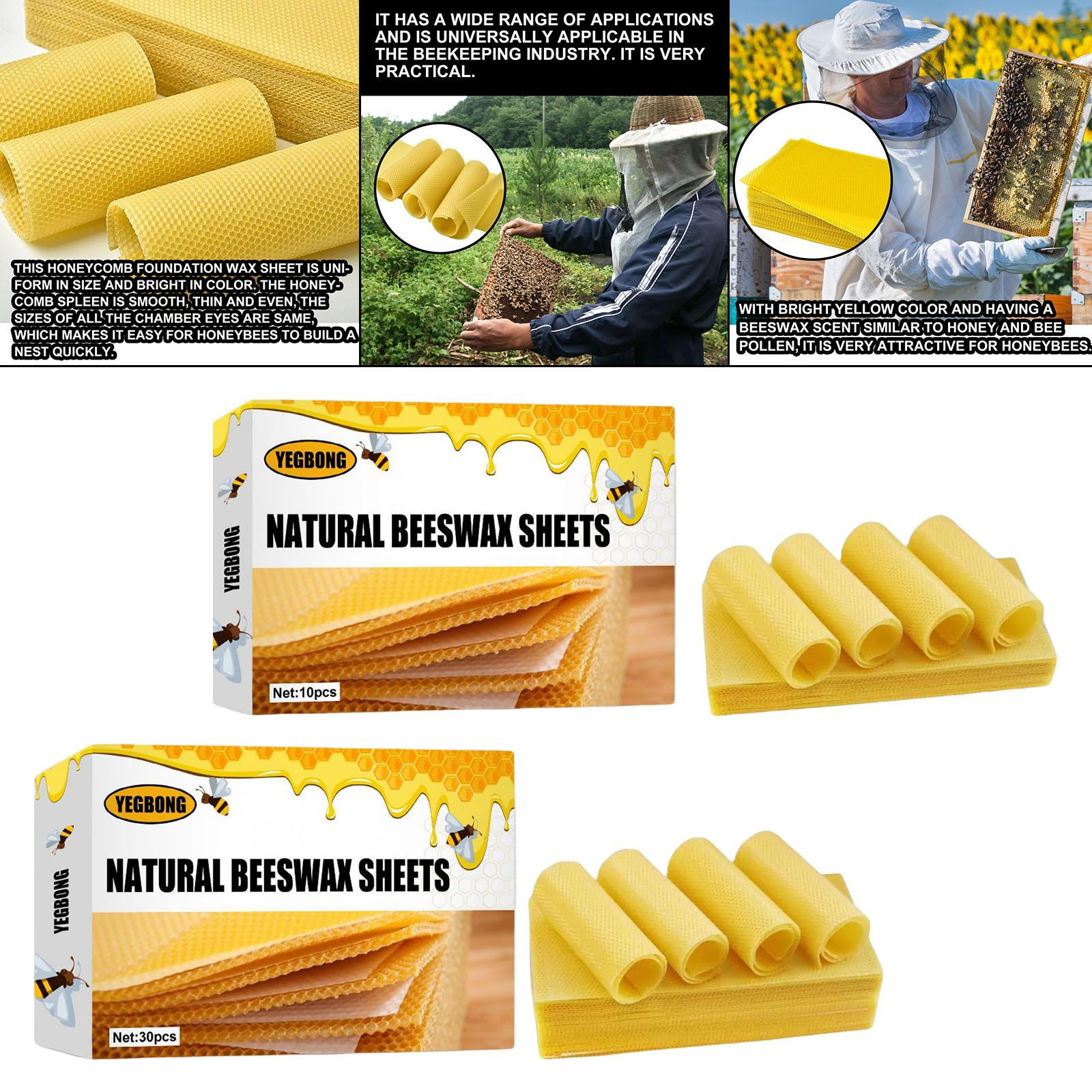 Hojas de cera de abejas, hojas - Candle Making Wax reseña y precio