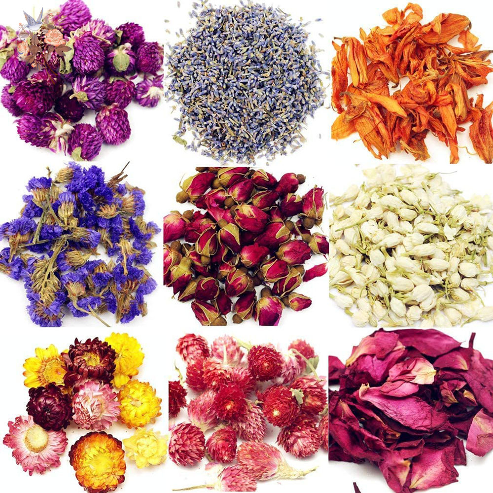 15 Bolsas de Flores Secas, Kit - Candle Making Bath reseña y precio