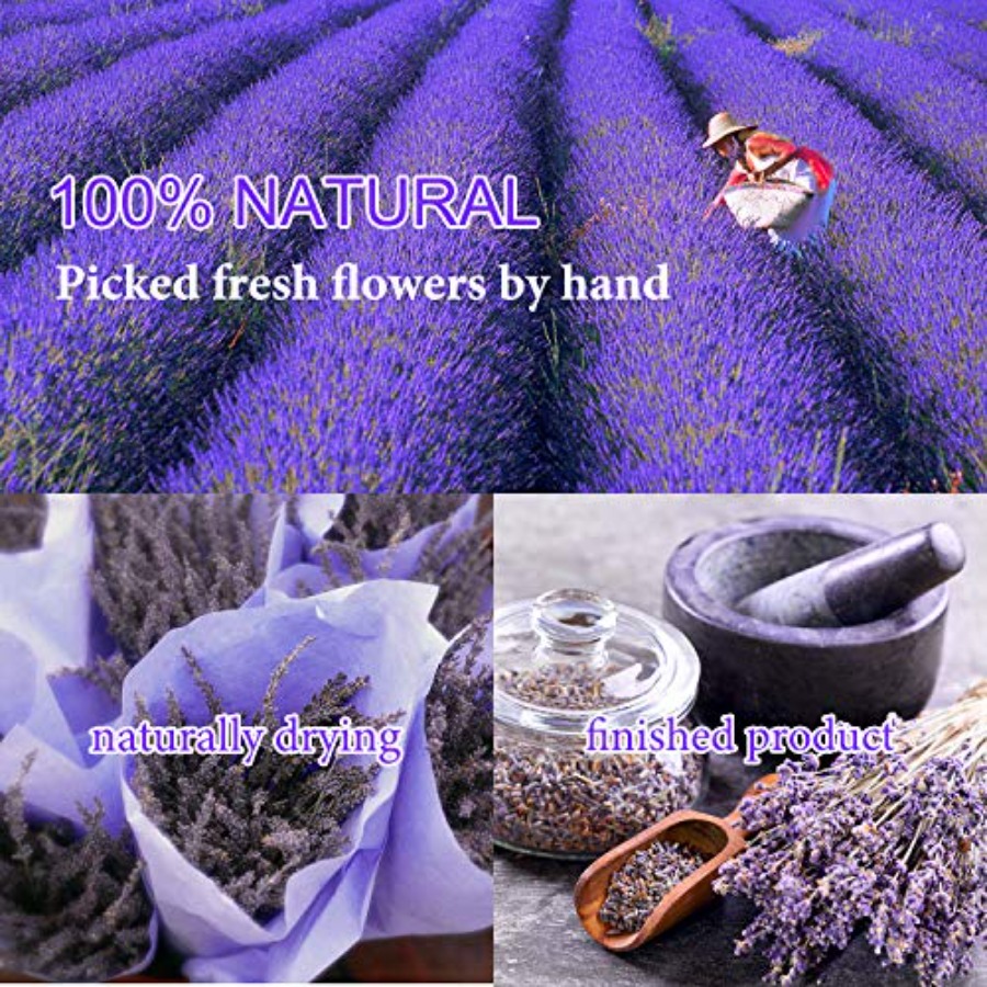 9 Bolsas de Flores Secas, Kit  - Candle Making Bath reseña y precio