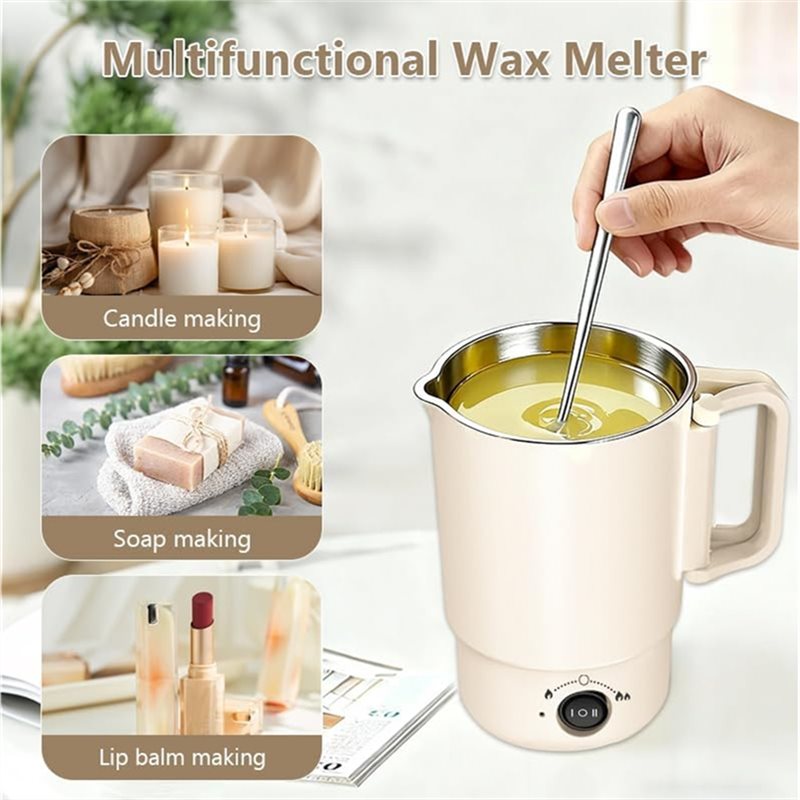 Kit de olla eléctrica para der - Candle Making Jars reseña y precio