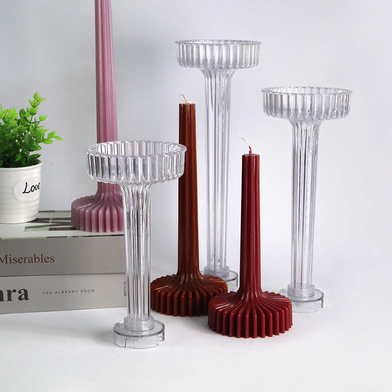 Molde de vela 3D con forma de  - Candle Making Jars reseña y precio