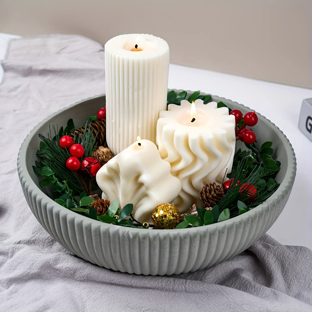 Molde de silicona de 1 anillo  - Candle Making Jars reseña y precio