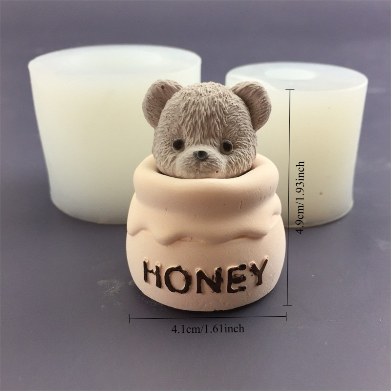 Molde de silicona con forma de - Candle Making Jars reseña y precio