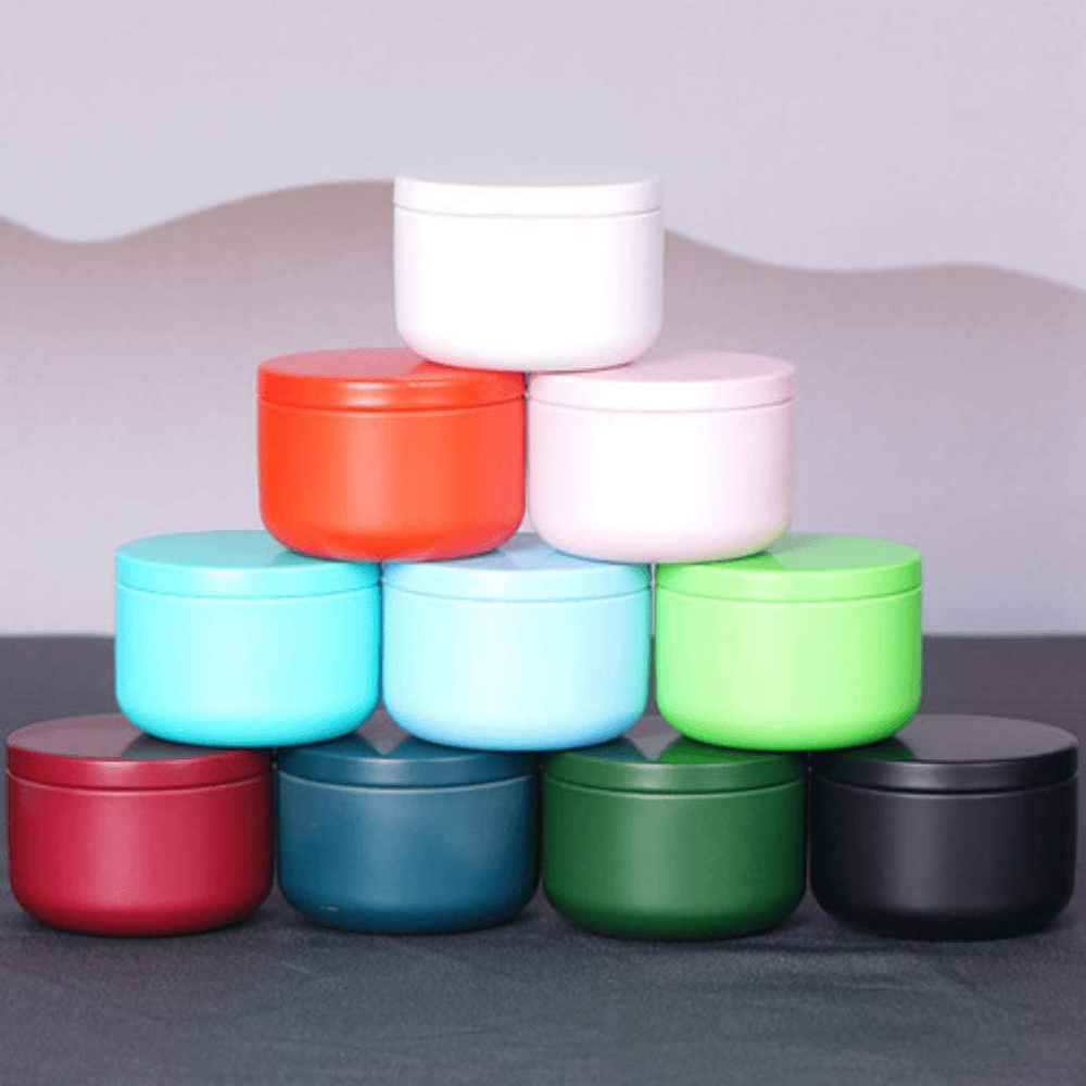 Lata de té con tapas hermética - Candle Making Jars reseña y precio