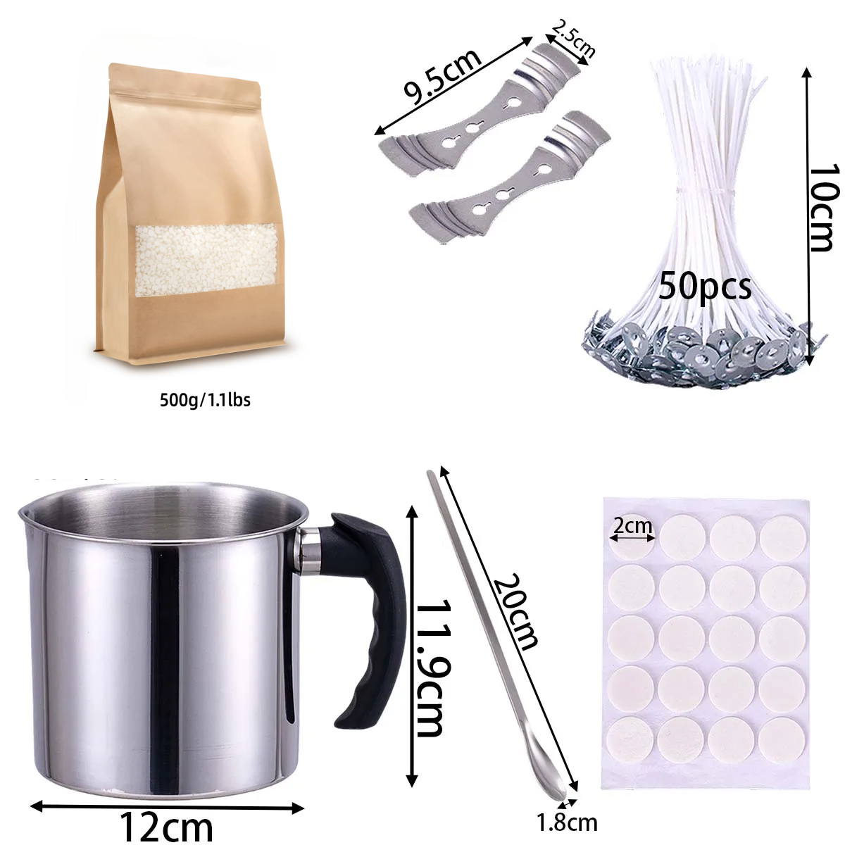 Kit de herramientas para hacer - Candle Making Kit For Kids reseña y precio
