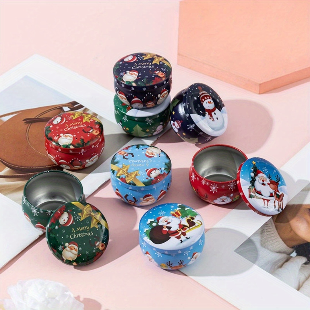 Frascos navideños festivos par - Candle Making Jars reseña y precio